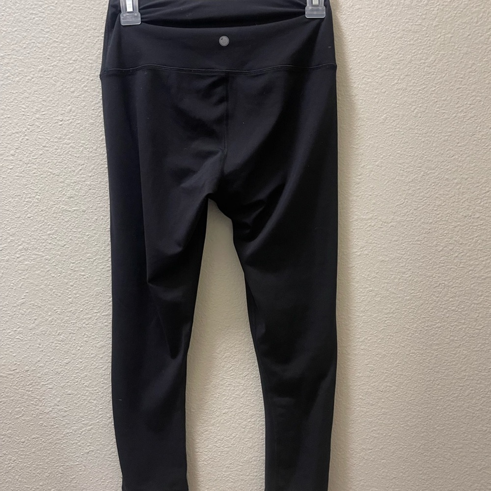 Yogalicious Women's Black Leggings - Picture 2 of 3